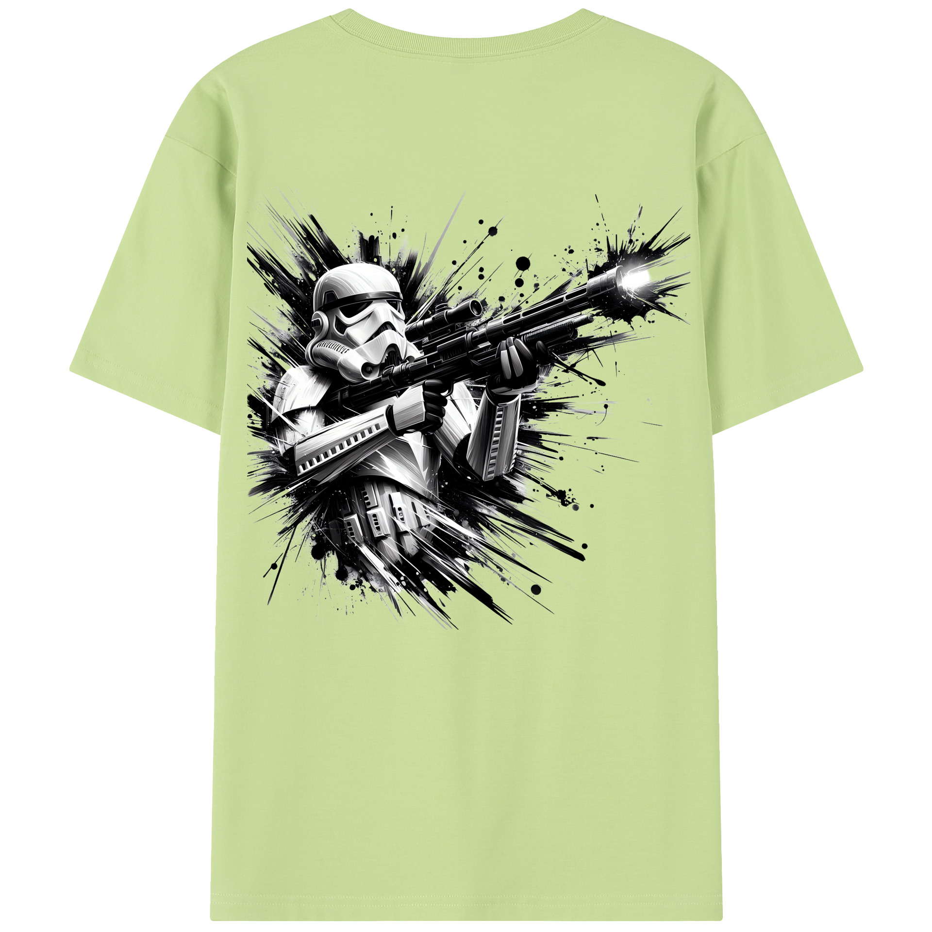 （画像用） スター・ウォーズ Star Wars 綿100％半袖Tシャツ（背面プリント）
